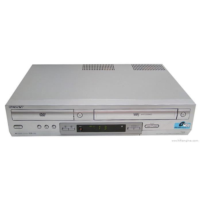 COMBINE MAGNETOSCOPE LECTEUR DVD - SONY SLV-D910