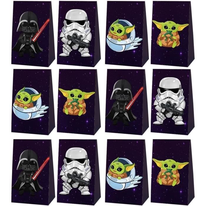 Star Wars Sacs de Fête 12 Pièces,Star Wars Enfants Sac Cadeau,Star Wars