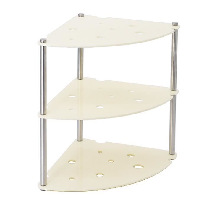 Support De Rangement De Bureau Double Couche En PP, 1 Pièce, Rectangulaire, Blanc, Organisateur De Bureau D'étudiant, Papeterie De Cosmétiques De Bureau