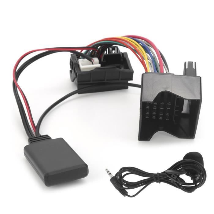 Module Bluetooth Kenwood – Adaptateur Auxiliaire 13 Broches Pour Autoradio KRC 553, CA C2AX, KCA IP500 – Plug & Play