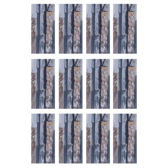 Autocollants Muraux Mosaique PVC – Lot De 10/20/50 Pièces étanches Pour Carrelage