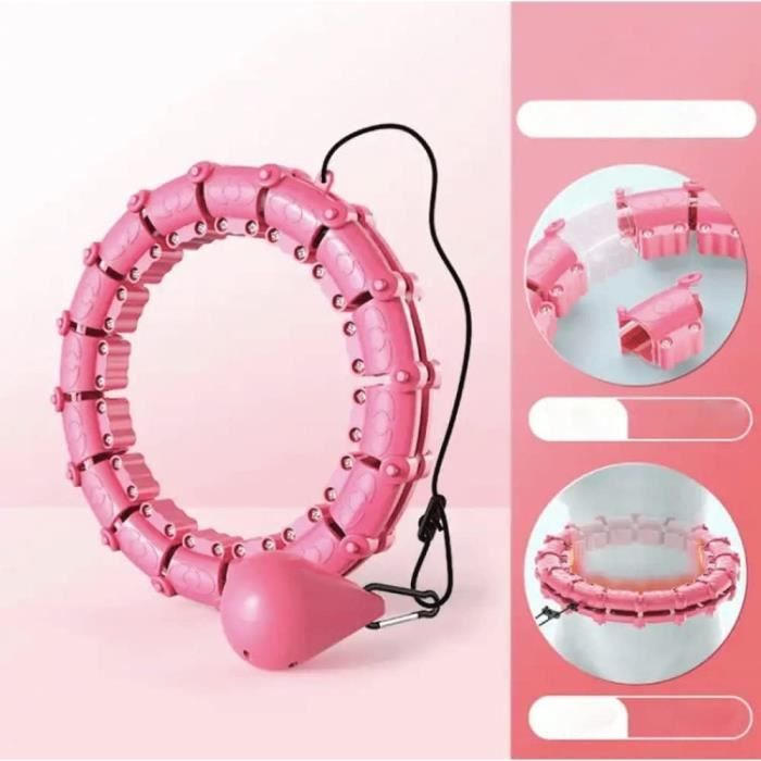 Cerceau Fitness Intelligent 24 Maillons Réglable Hula Hoop