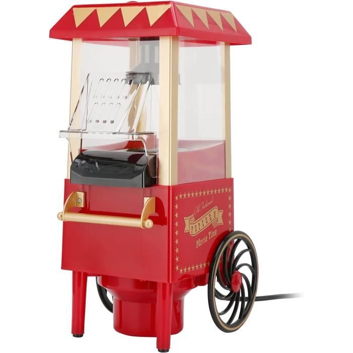Machine à pop corn : Fonctionnement