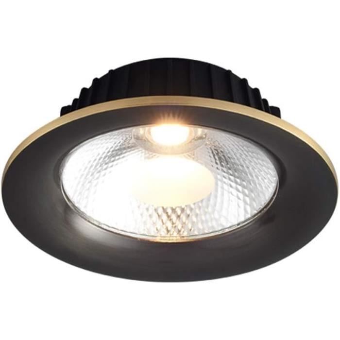 Spot LED Encastrable Ultra-Mince - Puissance 3W à 24W - Lumière Blanche/Chaude/Neutre - Pour Plafond, Salon, Salle De Bain - 7