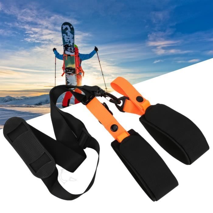 VINGVO Set de sangles ajustables pour skis et snowboard - Sport