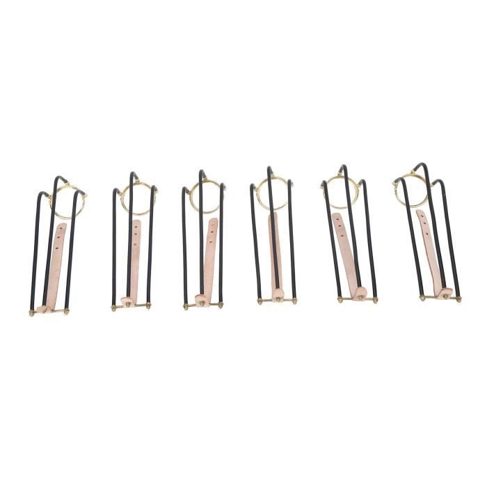 Lot De 6 Poches De Rechange Pour Table De Billard - ABS Robustes - 4 Poches De Queue & 2 Centrales - 12