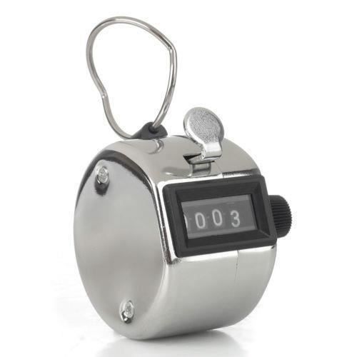 Compteur Mécanique Manuel Counter 4 Chiffres Comptage Compte 0 ...