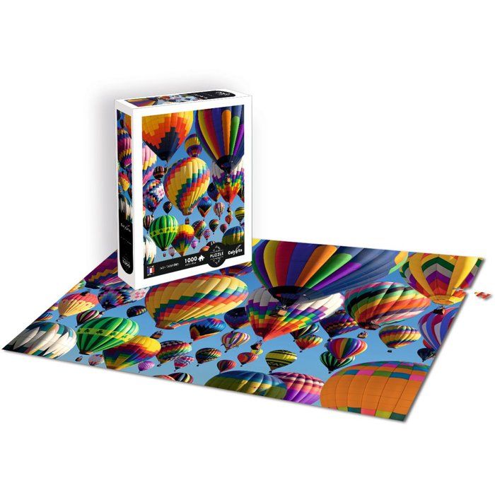 Calypto Sentosphere – Puzzle 1000 Pièces Paysage D'hiver – Surface Veloutée – 80% Recyclé – Fabriqué En France – Dès 9 Ans