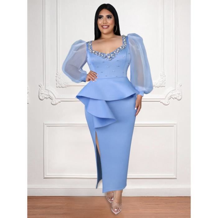 Robe manches longues best sale bouffantes