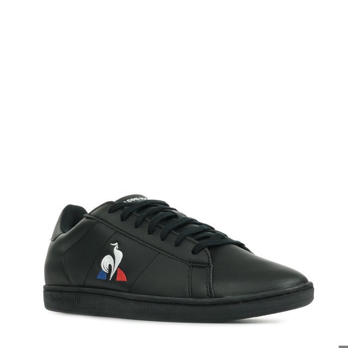 Sneakers Le Coq Sportif Courtset noir 48 Adulte Homme Noir Cdiscount Chaussures