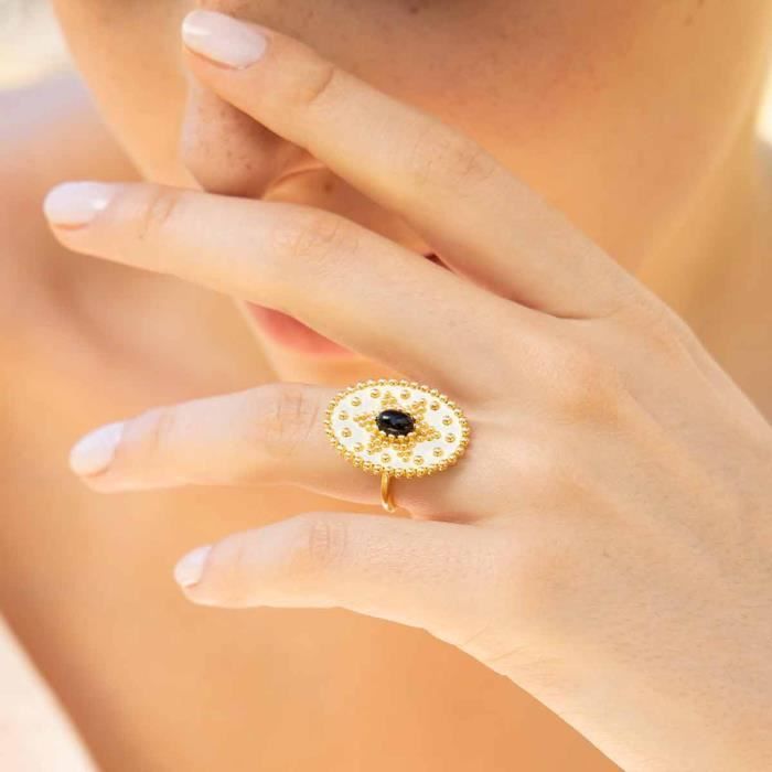 Bague dor e femme