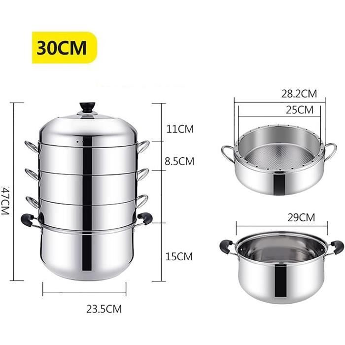 Idli Maker Support En Acier Inoxydable De Qualité Extrême (4 Assiettes 16 Idlis