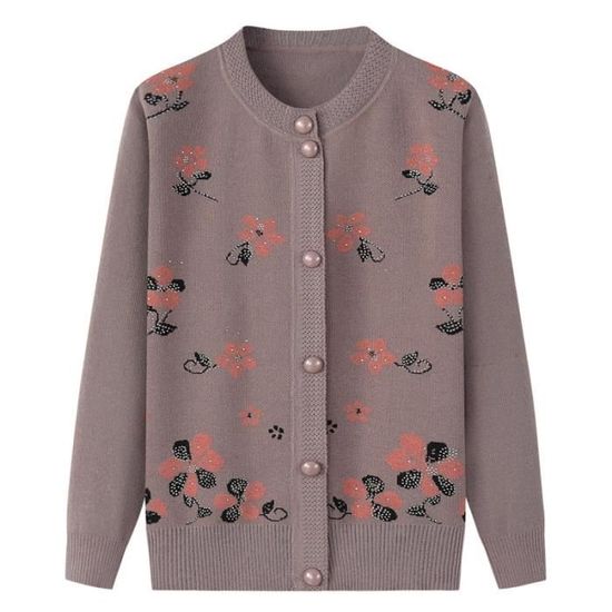 Cardigan brodé femme clearance