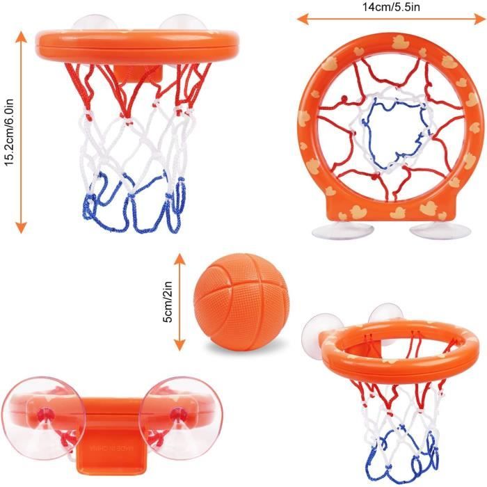 LURNODY Mini Panier de Basket Set, avec Balles et Pompe, Panier de LURNODY Mini Panier de Basket Set, avec Balles et Pompe, Panier de