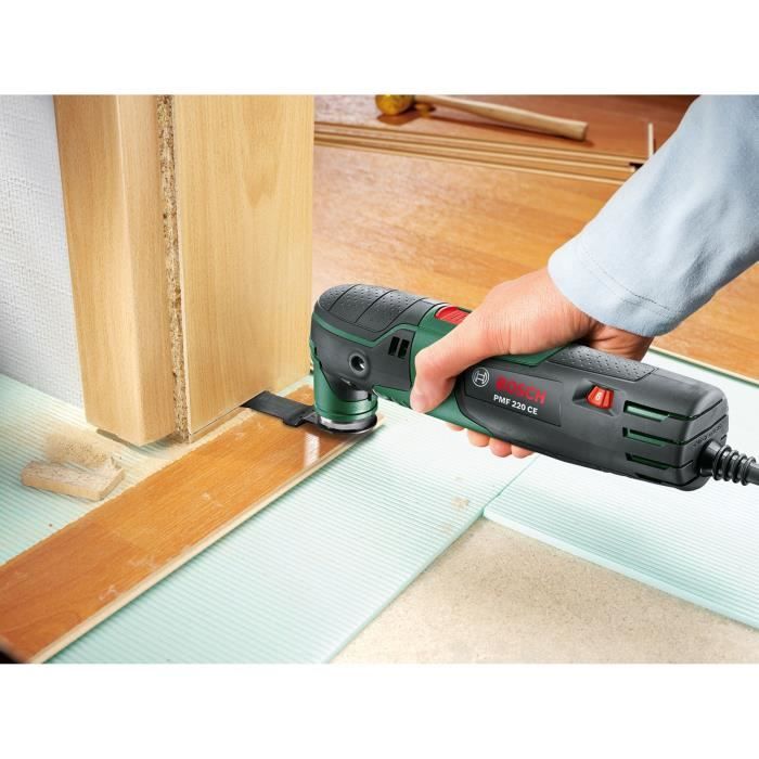 Outil multifonctions - BOSCH - PMF 220 CE - 220W - Accessoires Starlock -  Cdiscount Bricolage