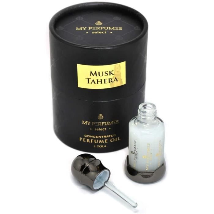 Attar D'huile Arabe Premium BLACK MUSK - Parfum Sans Alcool De Dubaï - 3ml - Longue Tenue - Neuf