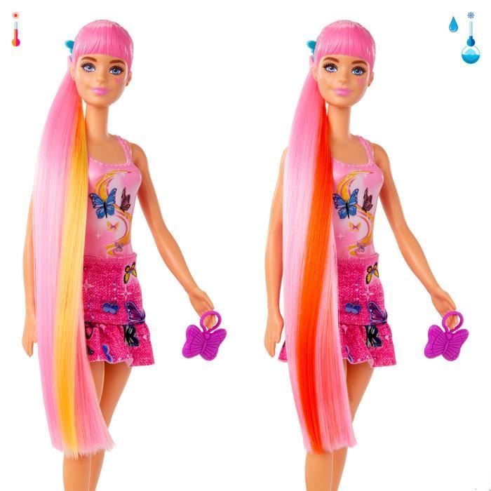 Grande Tete a coiffer métisse Noire avec mèches Arc en Ciel - 22 Accessoires Color Reveal pour Barbie - Set Jouet Coiffure Fille et 1 Carte Animal Grande Tete a coiffer métisse Noire avec mèches Arc en Ciel - 22 Accessoires Color Reveal pour Barbie - Set Jouet Coiffure Fille et 1 Carte Animal