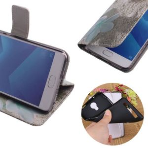 Housse Étui Motorola Moto G24 + PARACHOQUE Flip Cover Coque fleur Wallet Bag Ca