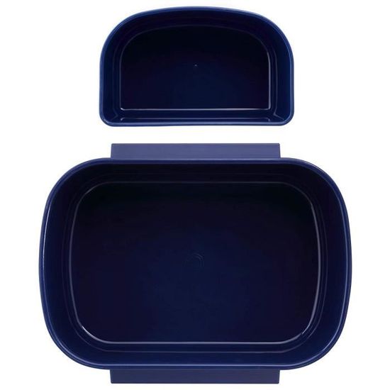 24473 Sammy Samoa Boîte à Goûter avec Motifs Colorés SIGIKID Garçon Bleu