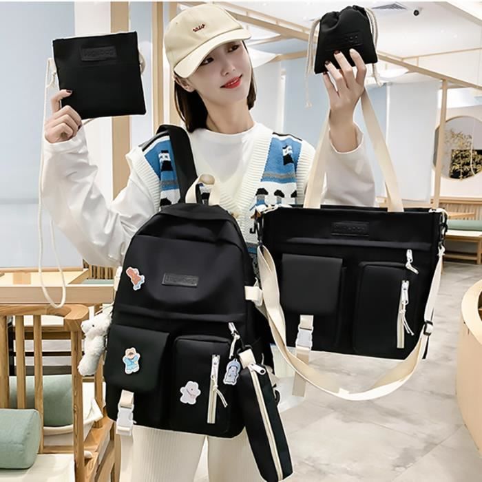Sac dos polyvalent pour filles sac bandouli re grande capacit