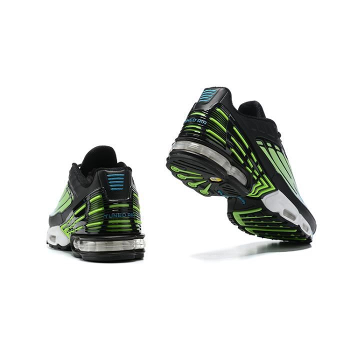 Nike tn noir et vert fluo online