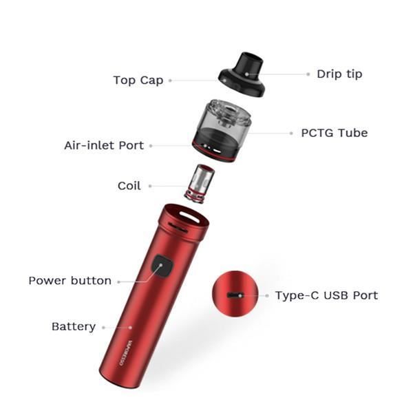 Cigarette Electronique - Vaporesso - Kit GTX Go 40 1500mAh Vaporesso -  couleurs:Bleu - Cdiscount Au quotidien