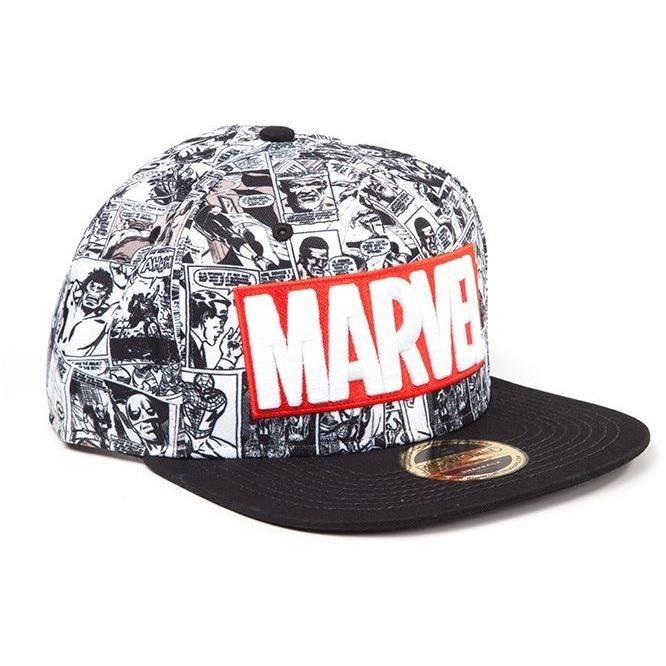 Casquette Snapback Marvel Unisexe – Originale Multicolore, Coton, Ajustable (neuve Sans étiquette)