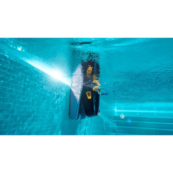 Robot Nettoyeur Piscine Dolphin E50i - Pour Piscines Enterrées Jusqu'à 15m - Nettoyage Parois Et Ligne D'Eau