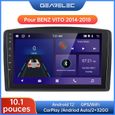 Gearelec Autoradio 10.1 Pouces Android pour BENZ VITO 2014-2018 avec carplay Andriod Auto GPS Navigation Bluetooth RDS WiFi-0