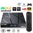 XGODY TV Box Android 14.0 boitier Tv T95 Pro,4 Go + 32 Go 6K HD Quad Core,SMART BOX Bluetooth5.0 WIFI Media Player, Lecteur Multimédia