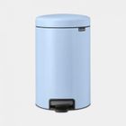 BRABANTIA Poubelle à Pédale NewIcon 12 L - Dreamy Blue