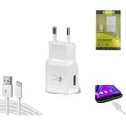 Chargeur Secteur Pour SAMSUNG GALAXY A50 S10 S10e S10+ S8 S8+ S9 CHARGE Rapide + Câble USB Type C -KAEESI®