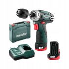VISSEUSE 12V POWERMAXX BS BASIC avec 2 batteries 2Ah + chargeur en coffret - METABO - 600984500
