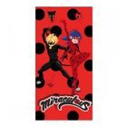 Miraculous LadyBug Serviette de Bain Fille - ROUGE