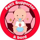 Autocollant FanZone Foot - Petit Supporter AS Monaco | Stickers