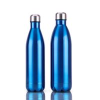 Bouteille d'eau Isotherme, sans BPA, Gourde INOX Reutilisable pour Maintien Chaud de 12 Heures750ml 