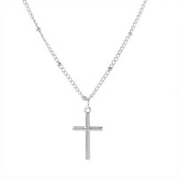 Collier Petite Croix Argent - Bijou Religieux Chrétien pour Femme