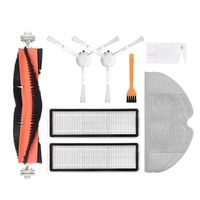 9pcs Hepa Filter Main Brush Mop Cloth Replacement Kits pour Xiaomi Mijia 1c 2c - Stytj01zhm Robot Vacuum Cleaner Parts
