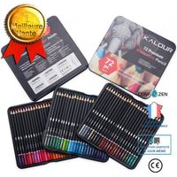 CONFO® 72 outils de peinture coloration professionnelle peinte à la main coloration crayon de couleur soluble dans l'eau coffret de