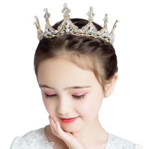 Or Doitsa Princesse Pageant Cristal Nuptiale Couronne de Strass Coiffe de Mari/ée Fille