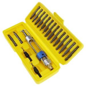 Nouveau 15pc Précision Sécurité Outil Magnétique Porte-embout Tournevis Réparation Set Kit