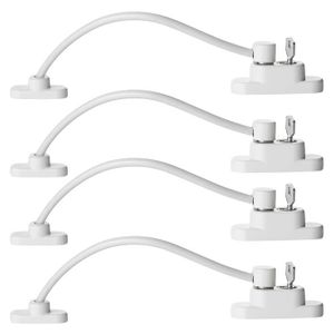 Bloque-fenêtre Enfant, 2 Verrous Réglables Sans Perçage - Pour Fenêtres Et Portes Coulissantes, Sécurité