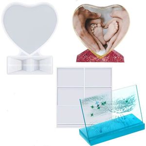 Moule En Silicone Carré Grand Format Pour Résine Époxy - 17.2x17.2x5.2 Cm - Pour Créations DIY, Organiseurs, Déco - Réutilisable Et Facile à Démouler