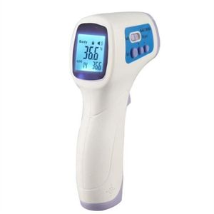 Pr/écis et Rapide Thermom/ètre Frontal Infrarouge Num/érique Sans Contact avec /Écran LCD et R/étro-Eclair/és Tricolores Thermom/ètre /électronique infrarouge