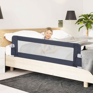 Barrière De Lit Pliable Enfant Bébé Rail de Lit Hauteur Réglable Protection  1.5MX0.8M - Cdiscount Puériculture & Eveil bébé