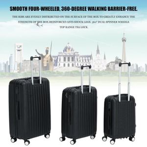 D DOLITY Paire Roues Universelles Remplacement Fixe Roulettes de Rechange pour Bagage Suitcase Trolley Travel Bag 47 /× 100mm