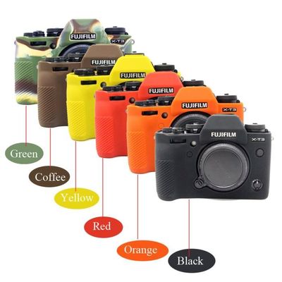 Sac, housse, étui photo - vidéo GENERIQUE PATIKIL Sac étanche pour objectif  d'appareil photo avec cordon de serrage,8x10cm Noir Orange