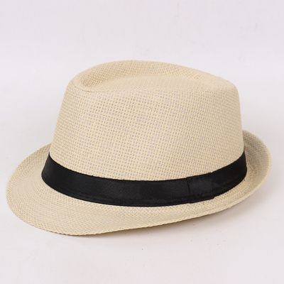 Chapeau De Paille Femme à Large Bord Pliable - Protection UV 50+, Circonférence 45 Cm, Mentonnière Réglable - Pour Plage, été