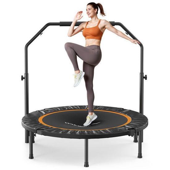 Cecotec Drumfit Jump Trampoline De Fitness Pour Adultes 92-127 Cm - Pliable, Démontrable, Poids Max 100 Kg