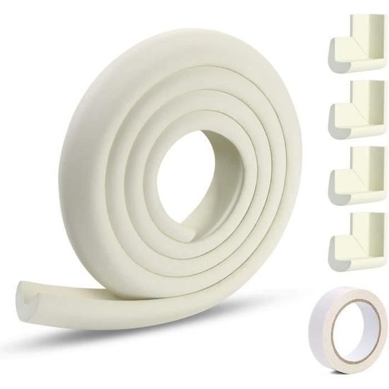 Protection Mousse Sécurité 5M Rouleau en Mousse avec 8 Protecteurs